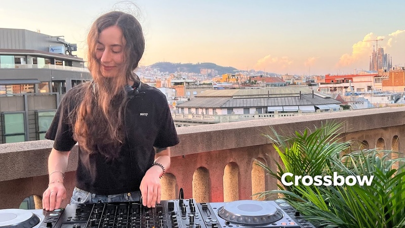 Crossbow - Live @ DJanes.net Rooftop, Barcelona 16.9.2022 / Techno DJ Mix